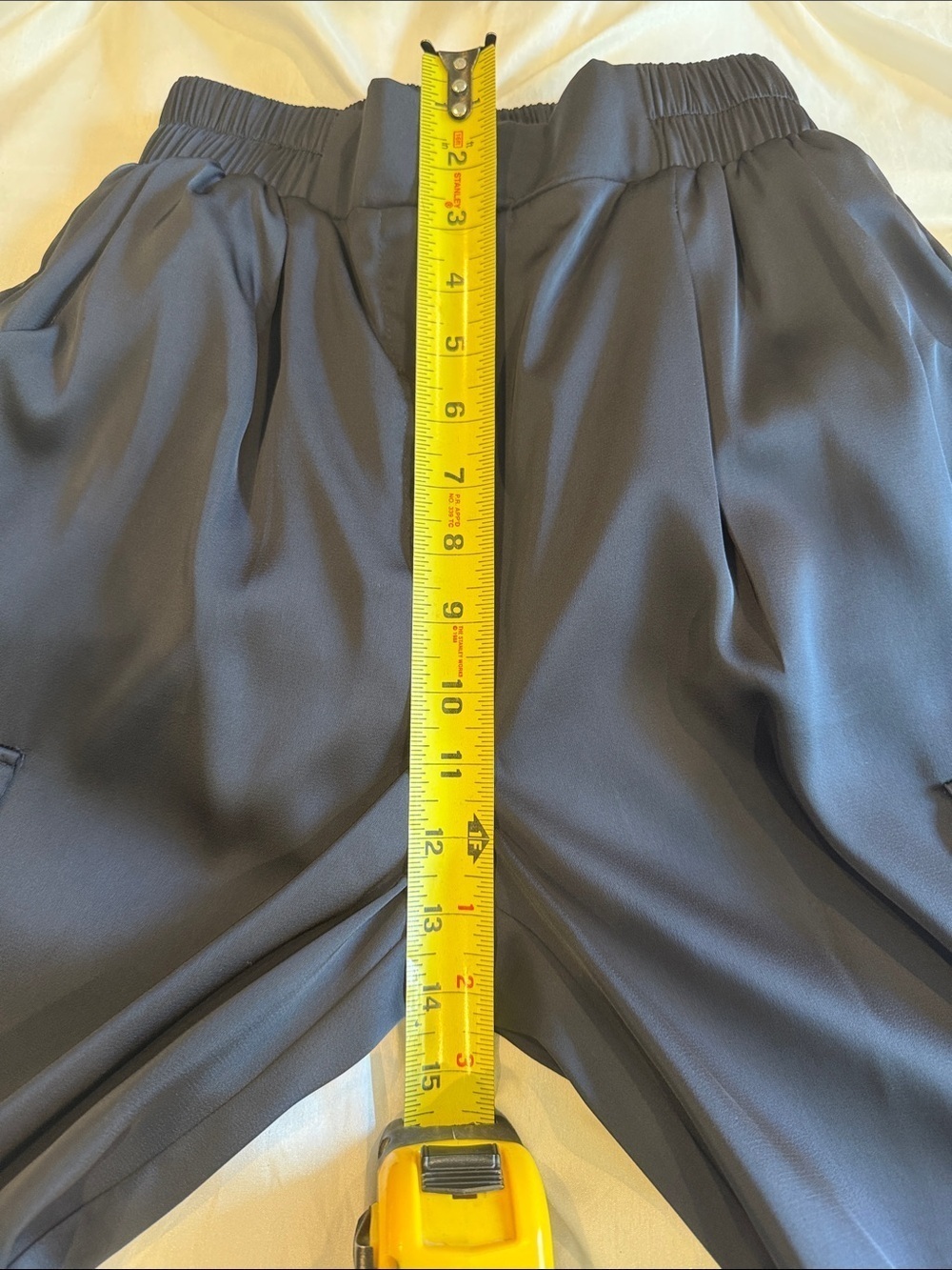 bishop + young Black Wide Leg Cargo Jumpsuit Pants - Picture 8 of 12